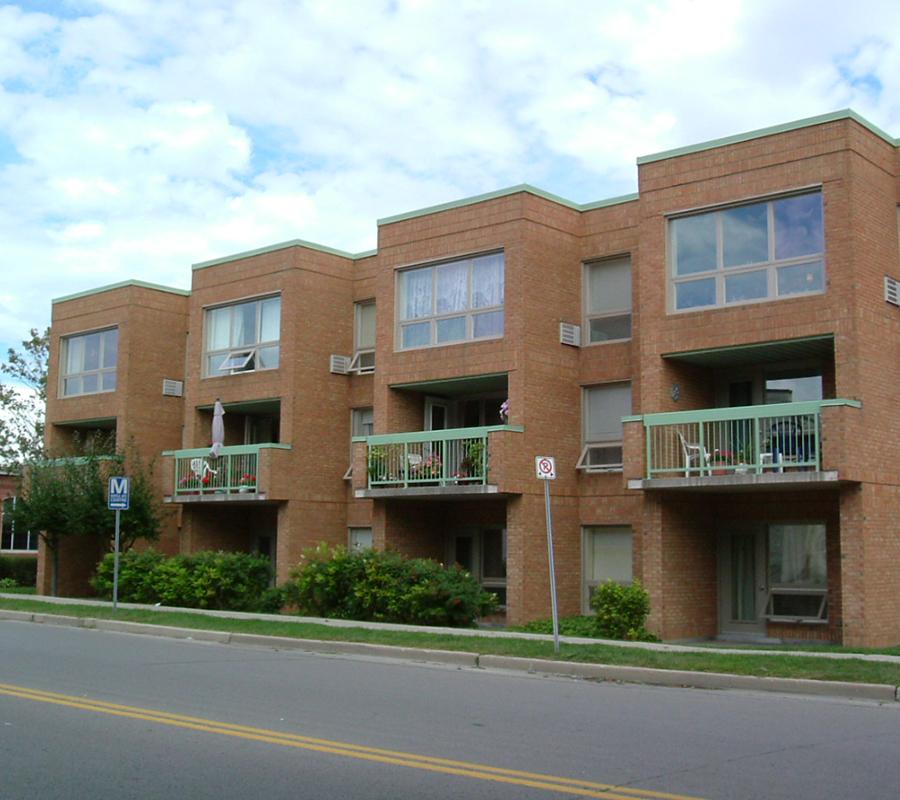 social housing complex in Norfolk County